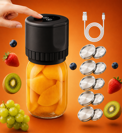 Velaroza AirLock™ Mason Jar Vakuumierer